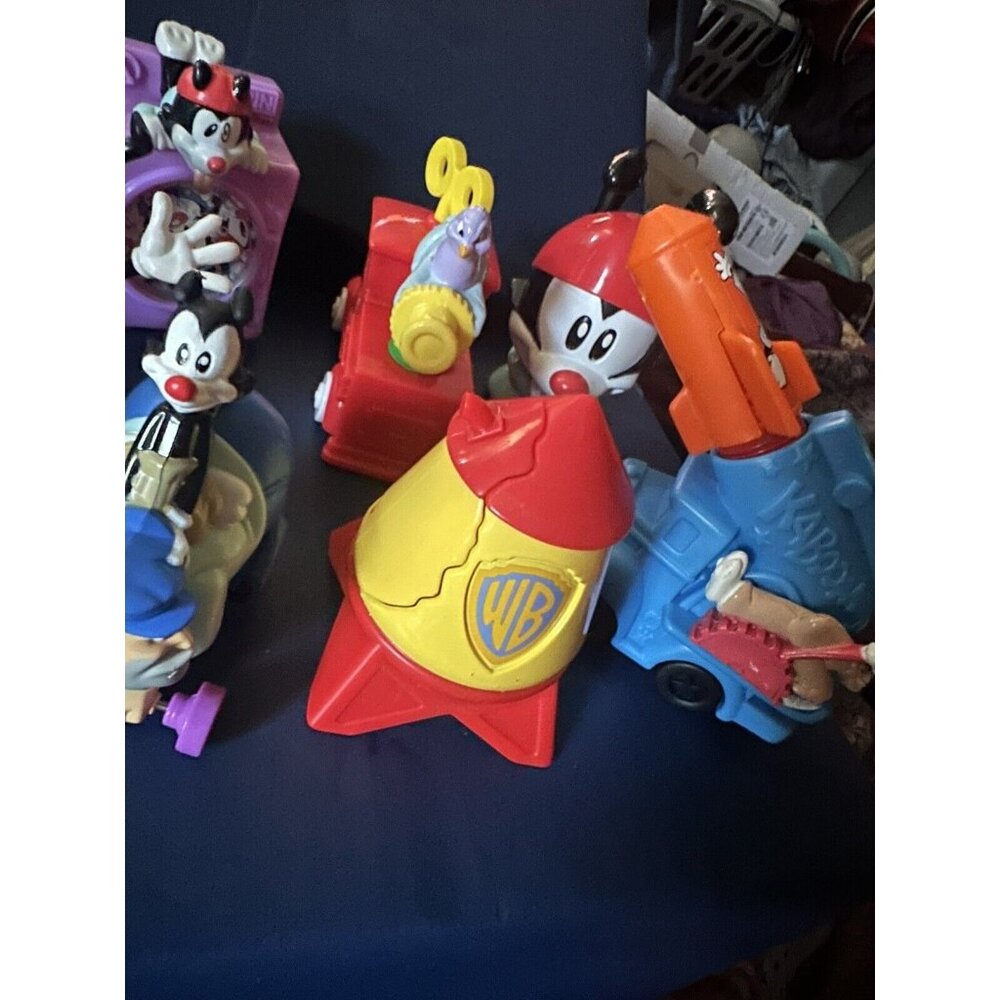 ANIMANIACS Lot of 16 - 1993 - 1997 McDonald's Wendy's Warner Bros Toys Rolling - Picture 14 of 16